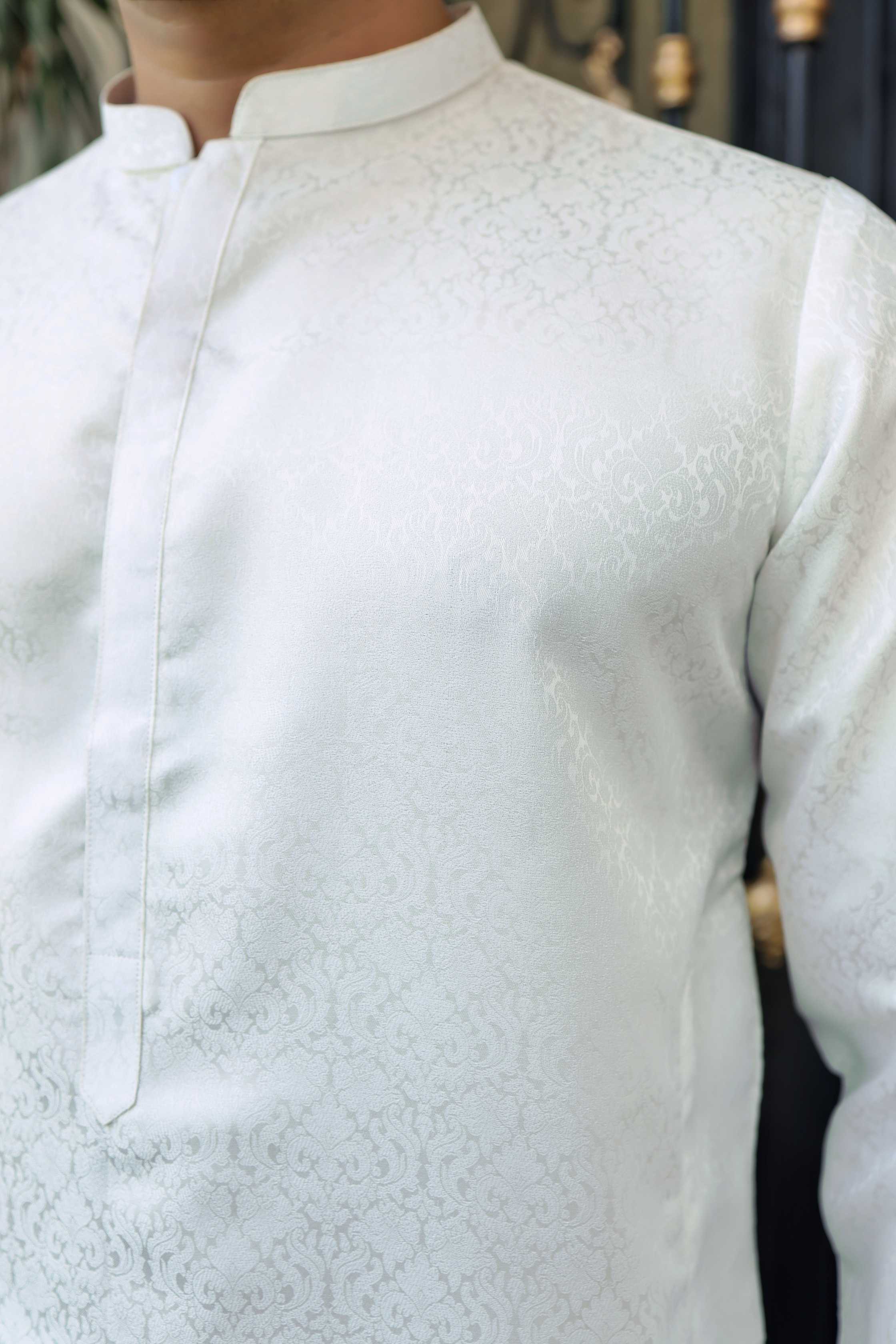 Men Premium Formal Jamawar Fabric Kurta