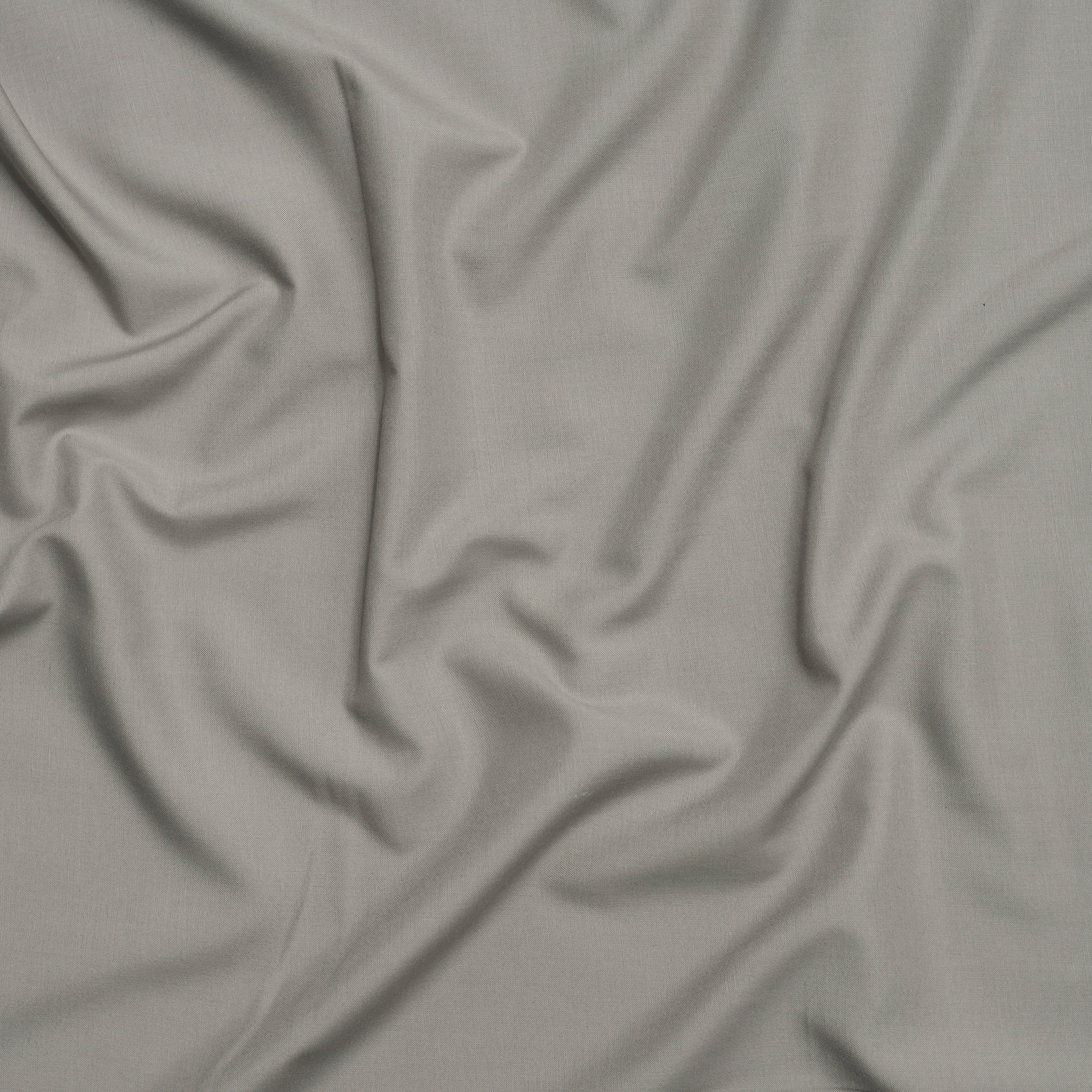 Premium Cement Grey Wash n Wear Loose Fabric