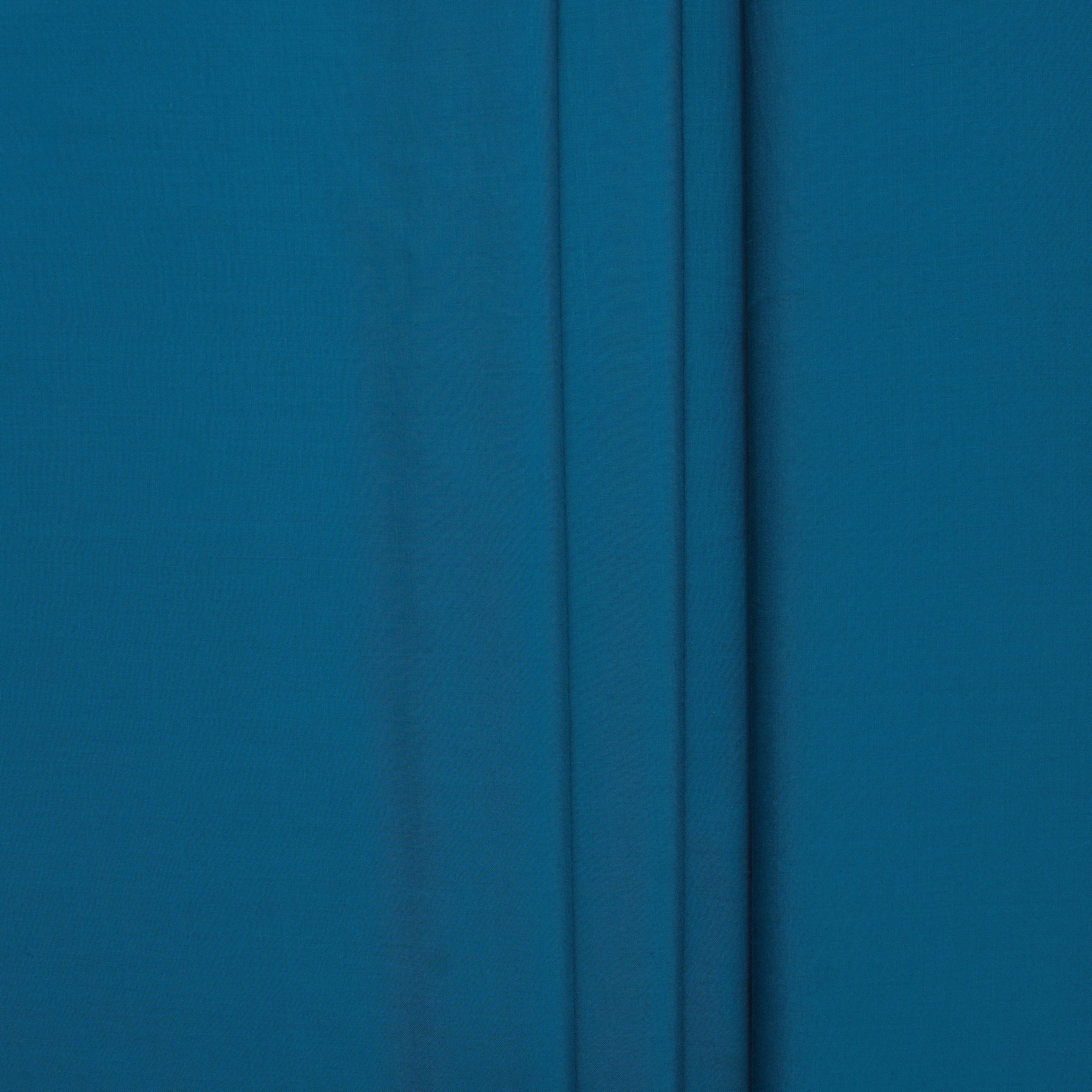 Premium Navy Blue Wash n Wear Loose Fabric