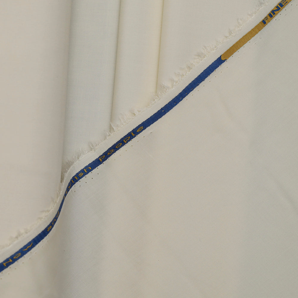 Premium Cream Wash n Wear Loose Fabric