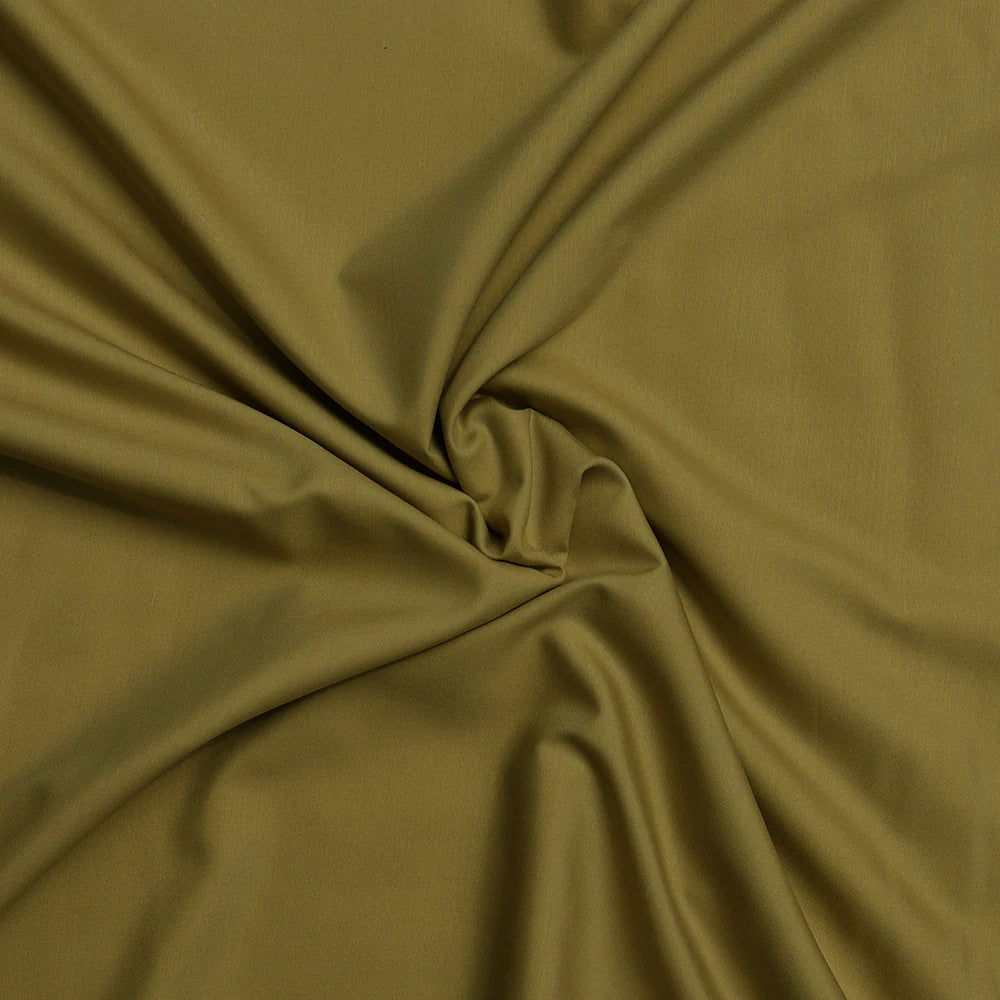 Olive Gold Wash n Wear Loose Fabric