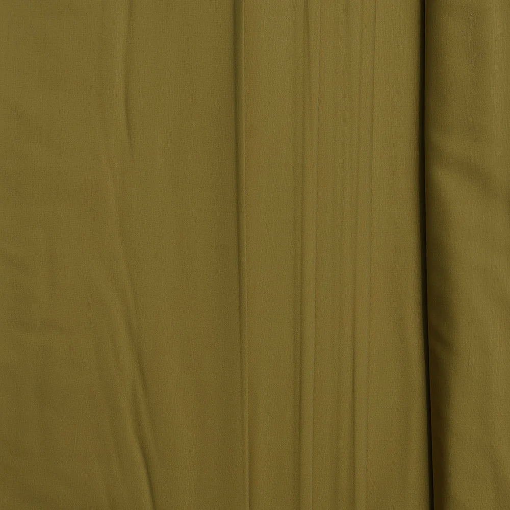 Olive Gold Wash n Wear Loose Fabric